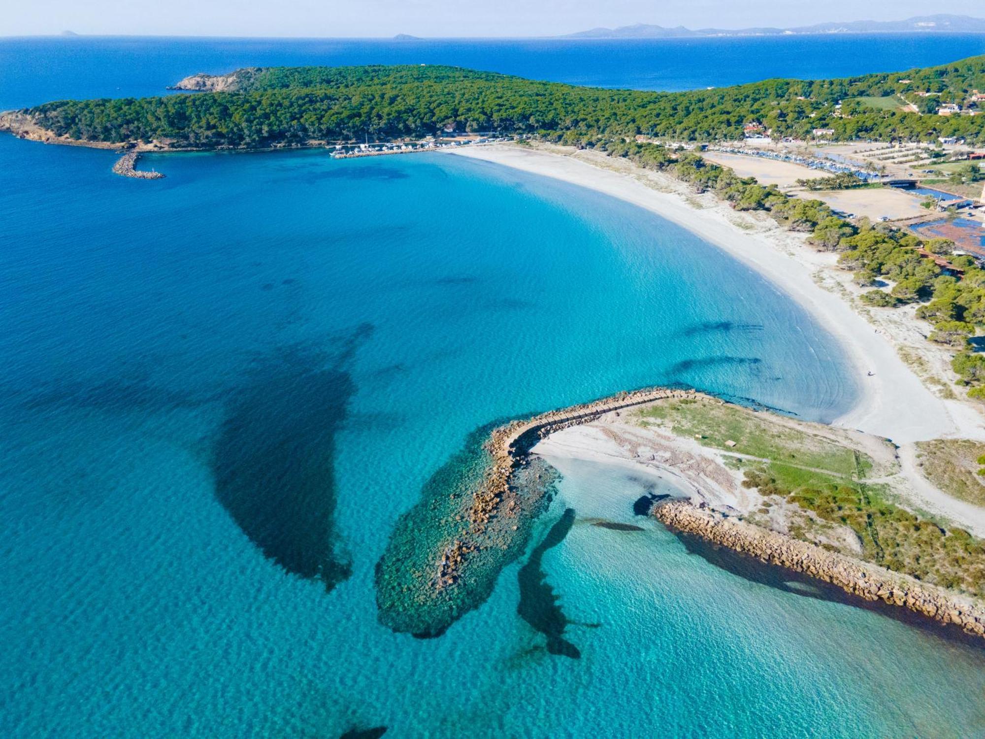 Rustico Porto Pino 30 Mt Dalla Spiaggia Kültér fotó