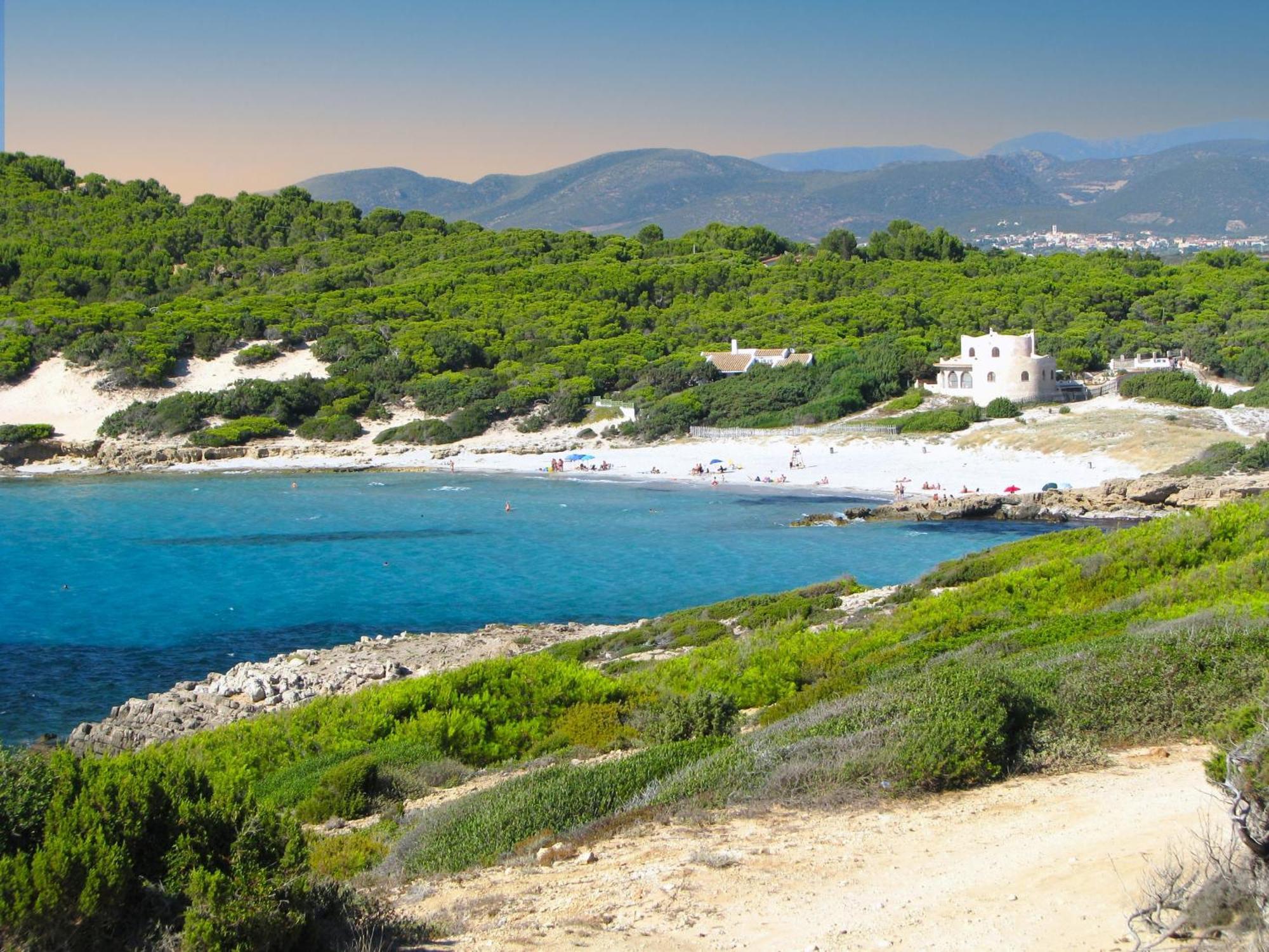 Rustico Porto Pino 30 Mt Dalla Spiaggia Kültér fotó